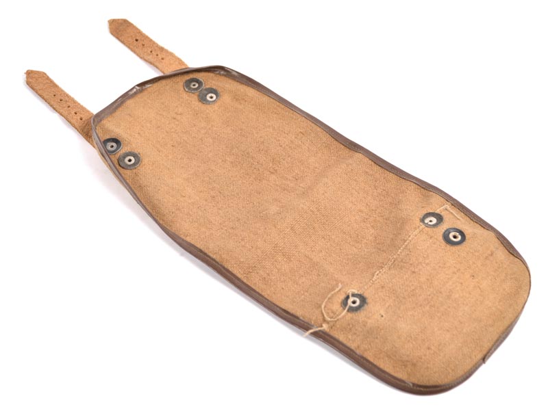 Polainas spinky AČR de tela con correas de cuero, usadas