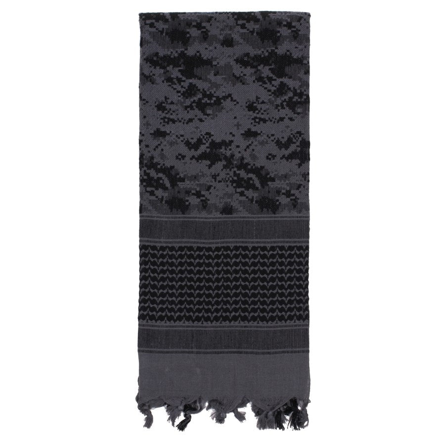Pañuelo Shemagh Solid 107 x 107 cm negro