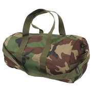 Bolsa bandolera cilíndrica 48 x 23 cm en poliéster con estampado WOODLAND