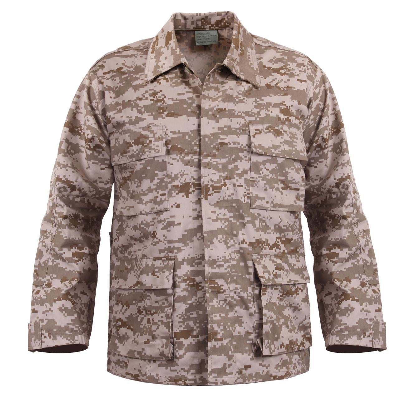 Chaqueta BDU US Digital Desert Rothco - alta calidad y estabilidad de color