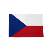 Bandera de la República Checa 150x300 cm algodón túnel lateral