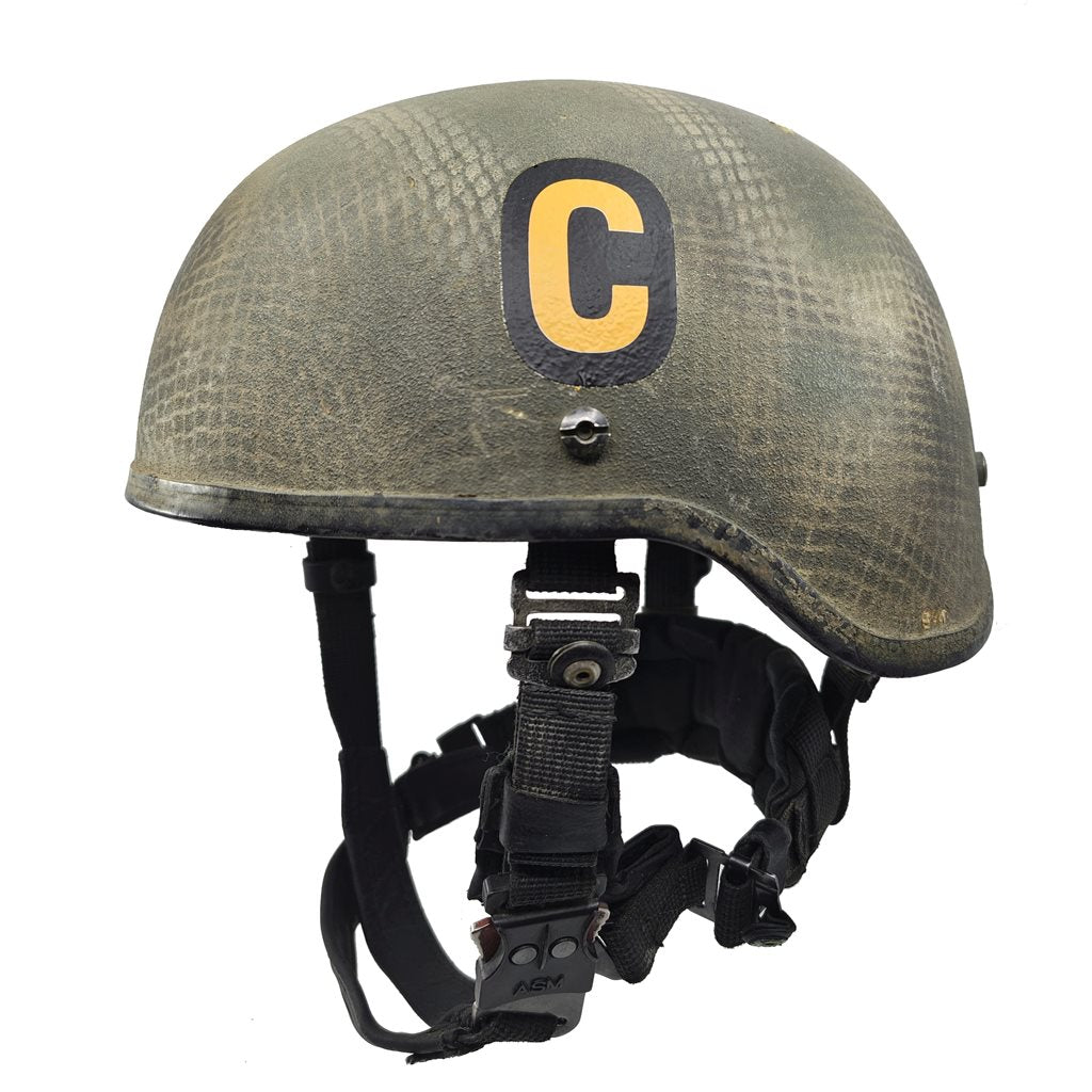 Casco blindado AČR para paracaidistas usado (colección)