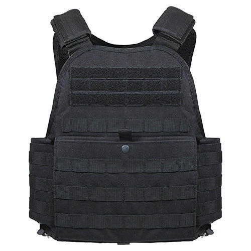 Chaleco portaplacas MOLLE Vesta negro