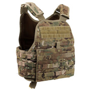 Chaleco portaplacas MOLLE en camuflaje Multicam