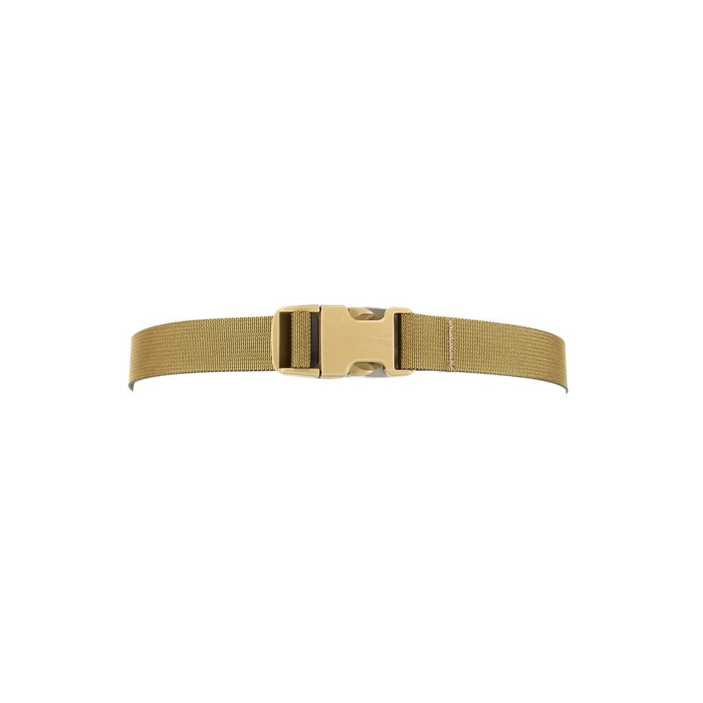 Correa compresion negra 2,5 cm x 115 cm compatible MOLLE/PALS hebilla ITW Nexus y Duraflex