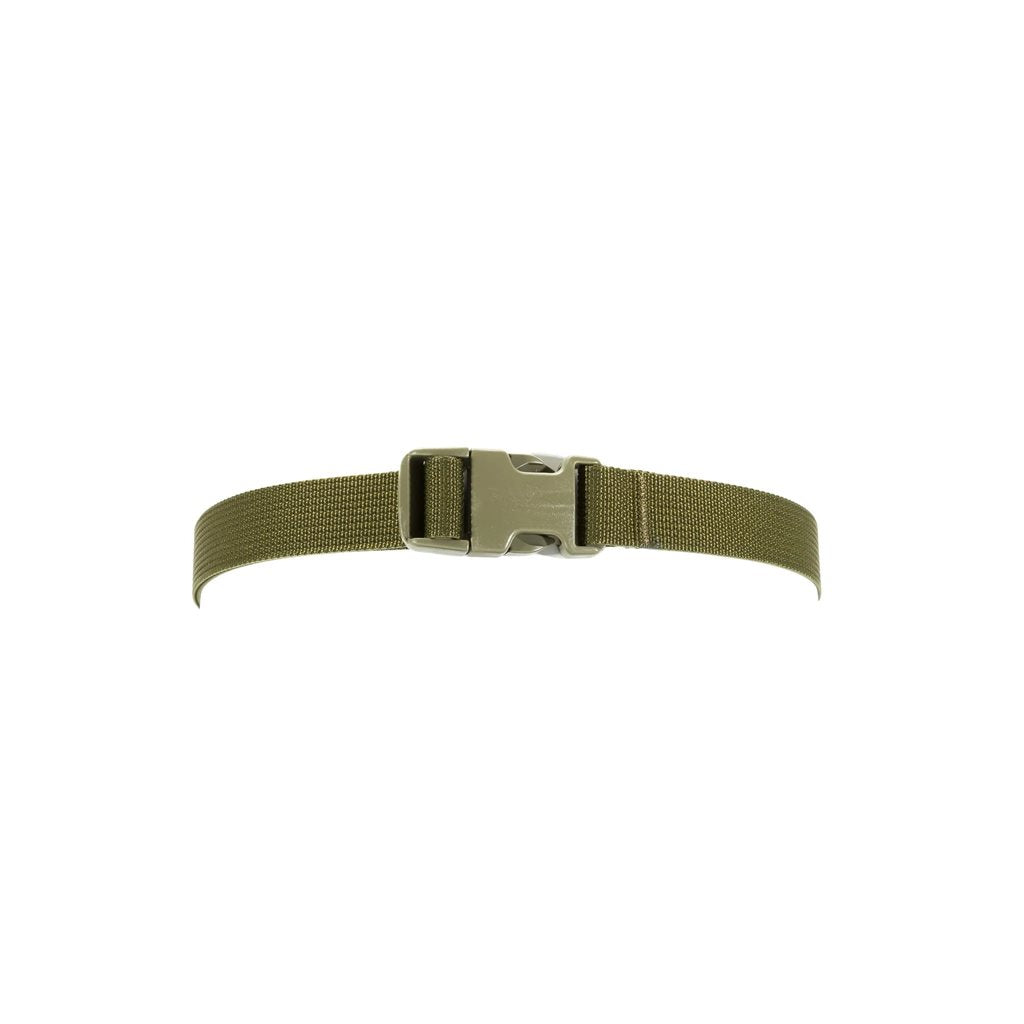 Correa compresion negra 2,5 cm x 115 cm compatible MOLLE/PALS hebilla ITW Nexus y Duraflex