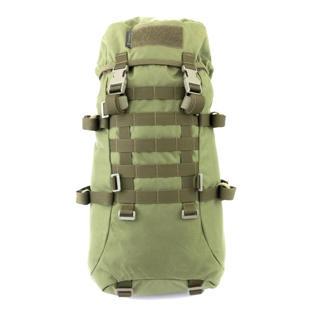 Mochila SCOUT 30 L negra vista frontal