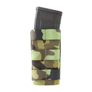 Funda FAST autorretenible para cargador AR-15 con inserto de kydex y cubierta de Cordura, modelo 95 bosque