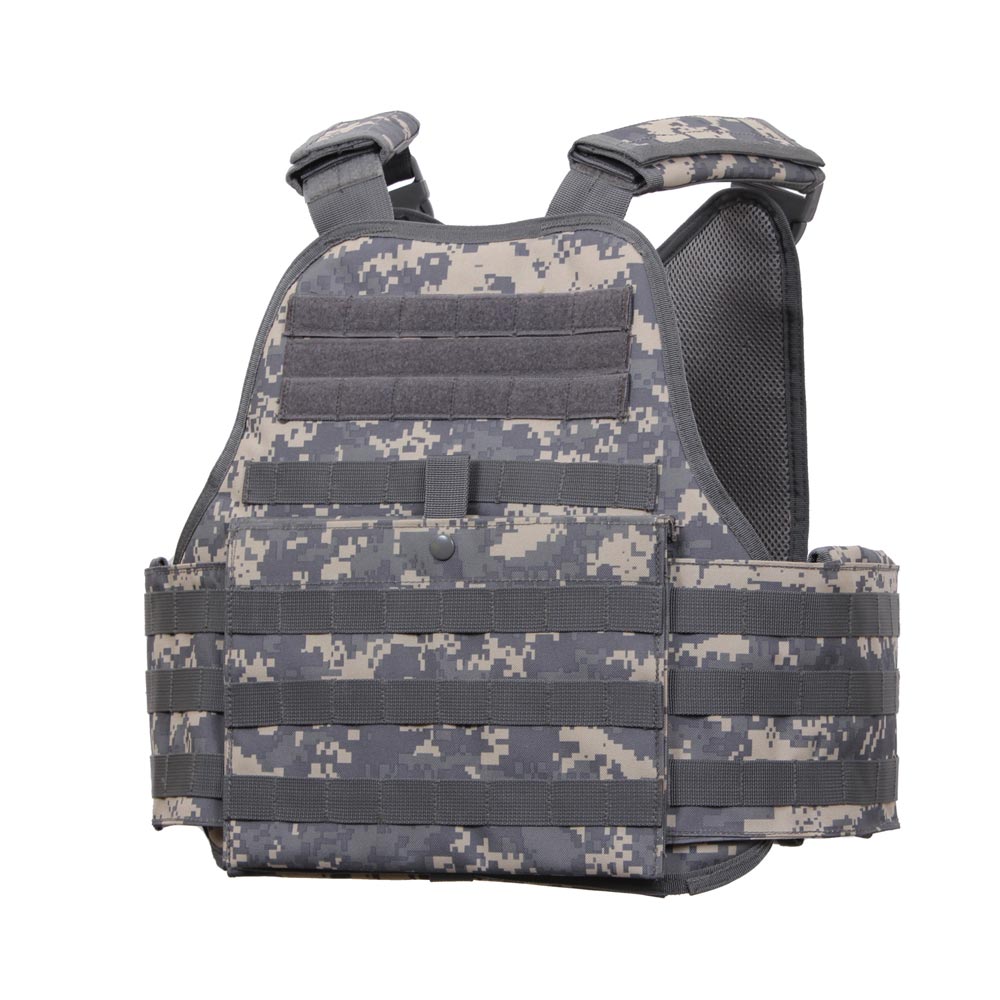 Chaleco MOLLE portaplacas ACU Digital