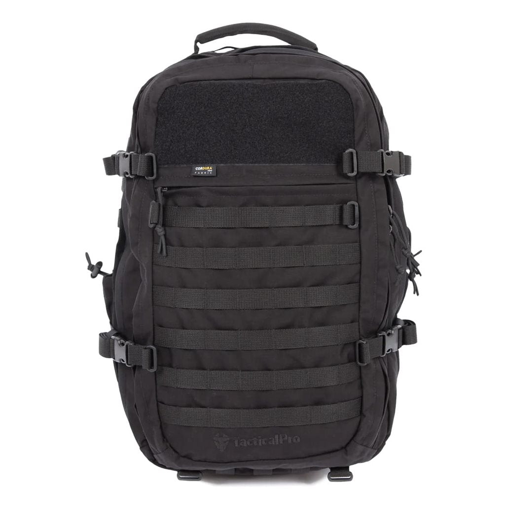 Mochila WOLFPACK 40 L negra — variante ampliada del modelo de asalto