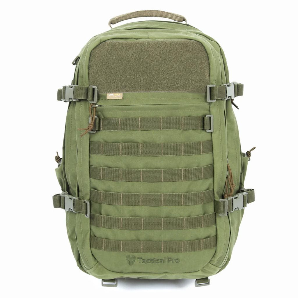 Mochila WOLFPACK 40 L negra — variante ampliada del modelo de asalto