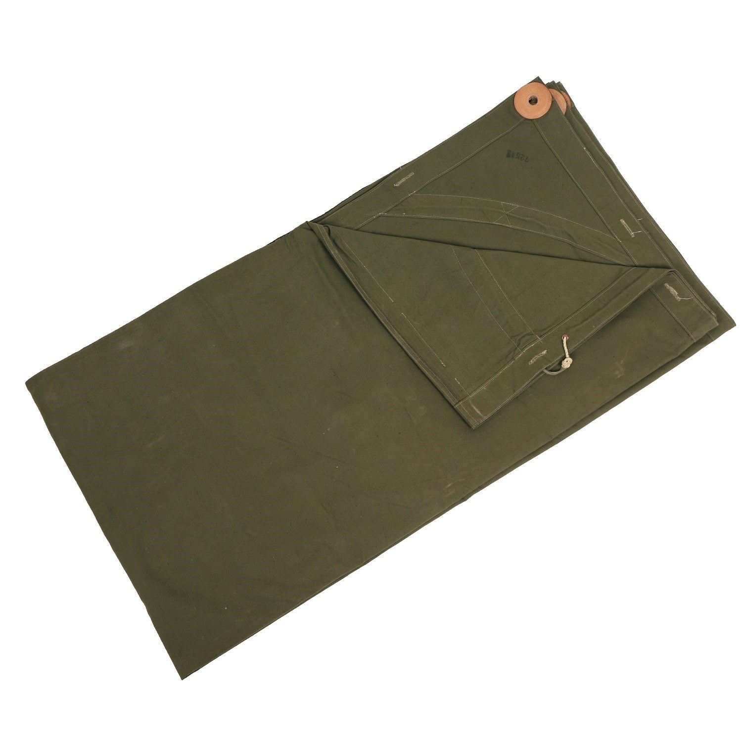 Celta militar verde AČR/ČSLA usada, 180x180 cm