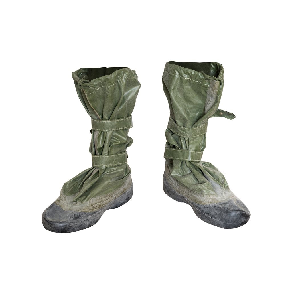 Atomkecky calzado prot químico militar, cubrezapatos tipo gumibrodky usados