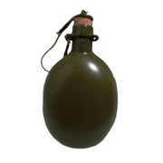 Cantimplora militar AČR/ČSLA de aluminio 1 l color oliva con tapón de corcho