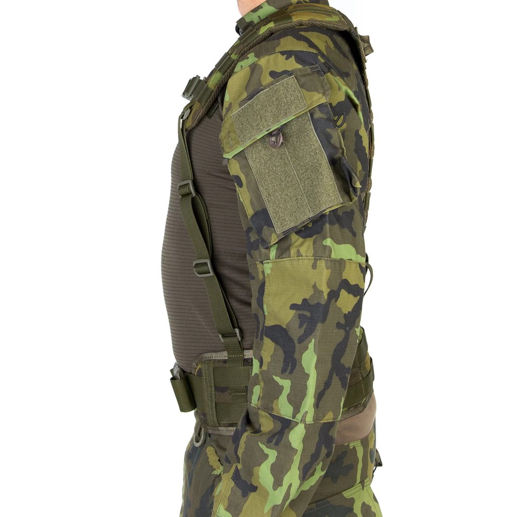 Tirantes tácticos TP-2 vz.95 camuflaje bosque