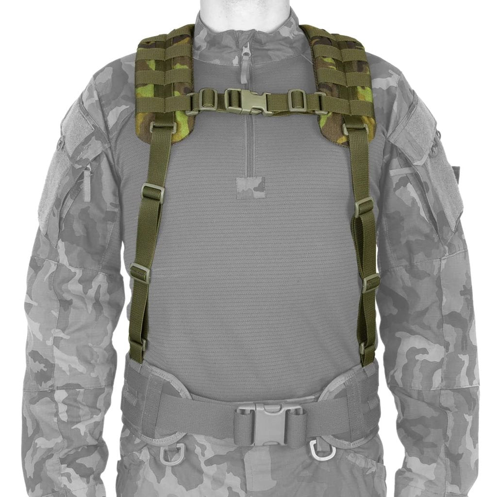Tirantes tácticos TP-2 vz.95 camuflaje bosque