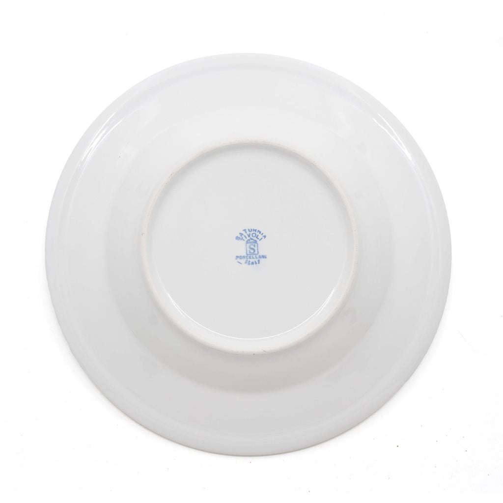 Plato hondo de sopa italiano con distintivo - imagen del producto