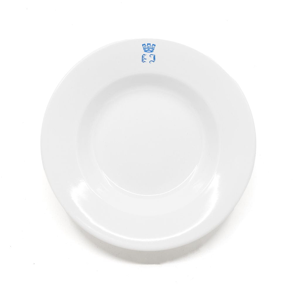 Plato hondo de sopa italiano con distintivo - imagen del producto
