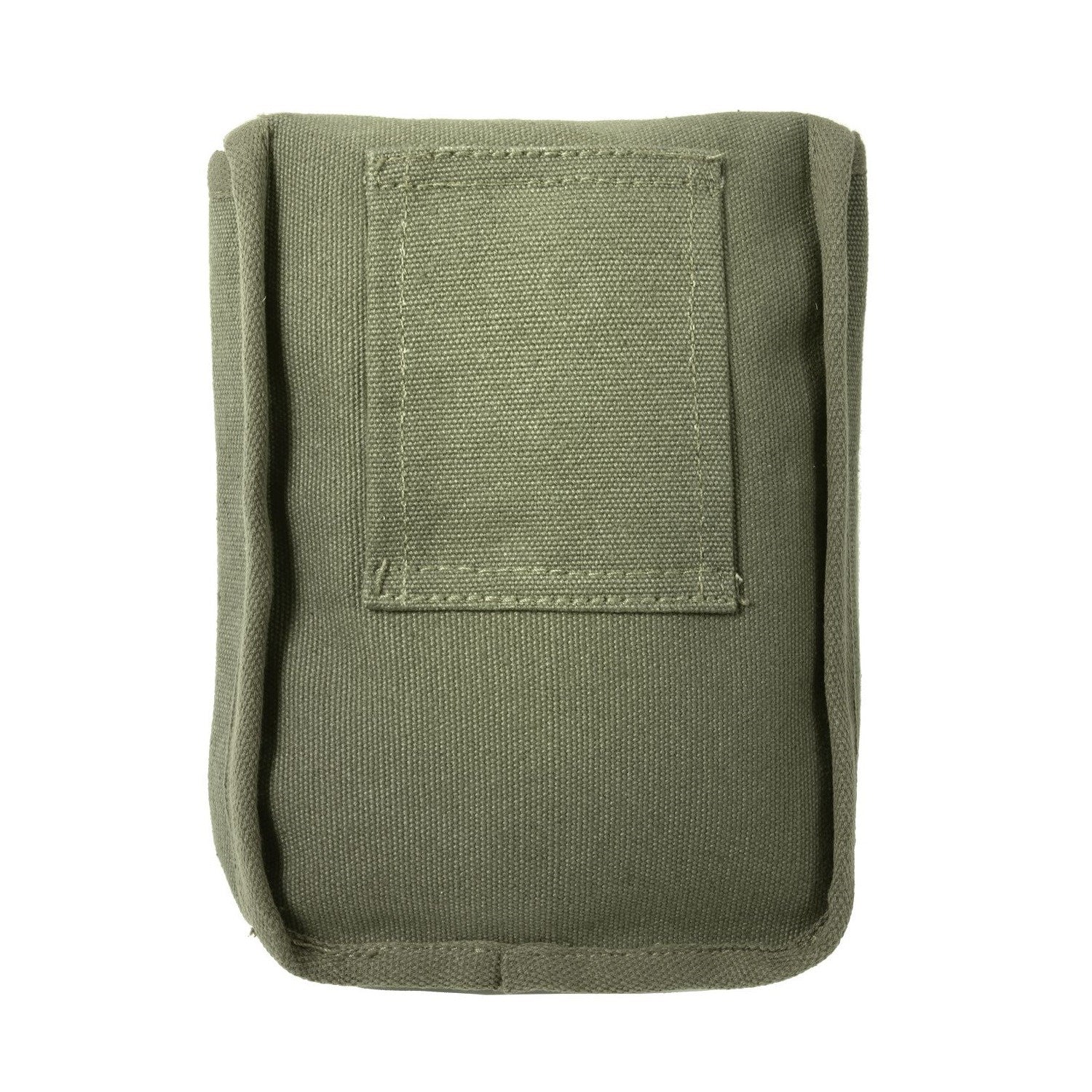 Funda CANVAS grande Coyote de lona de algodón con dos bolsillos y cierre metálico