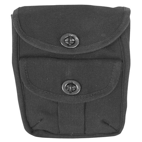 Funda CANVAS grande Coyote de lona de algodón con dos bolsillos y cierre metálico