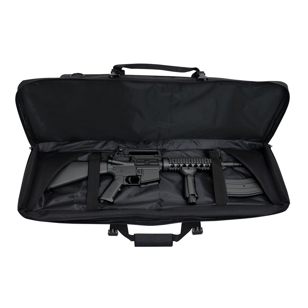Funda táctica acolchada para rifle perfil bajo 91 cm negra (ID 9012)