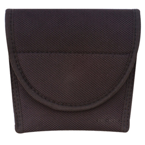 Funda para guantes negra para cinturón, broche a presión, 12 x 11 cm