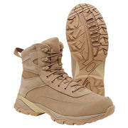 Botas tácticas NEXT GENERATION khaki, empeine cuero y nylon, suela antideslizante