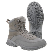 Botas tácticas Next Generation grises, piel y nylon transpirable, suela antideslizante