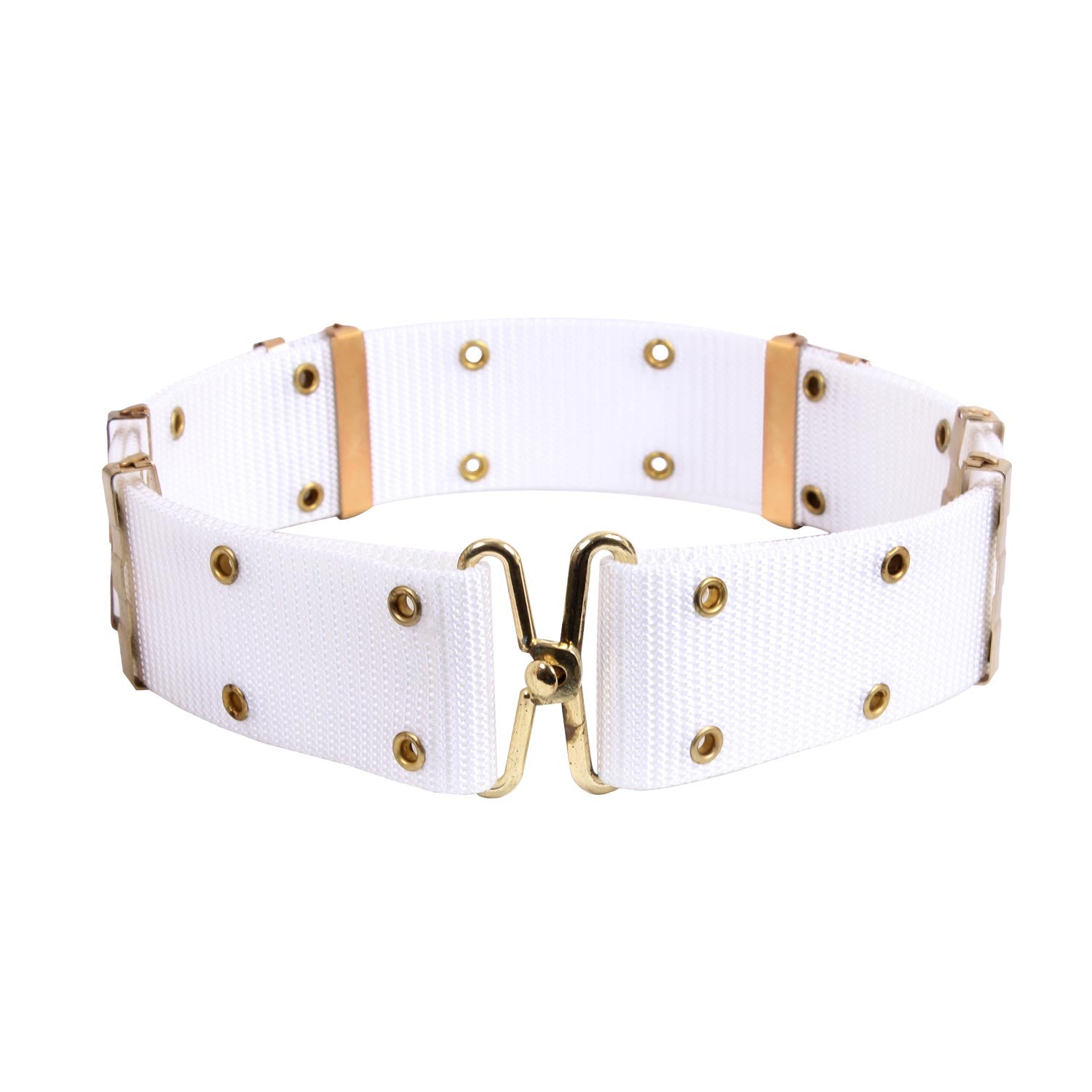 Cinturón LC1 G.I. de poliéster blanco, talla L, ancho 57 mm