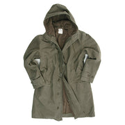 Parka BW larga verde usada talla 177/100 - Gr.50 (ID 91010200/50)