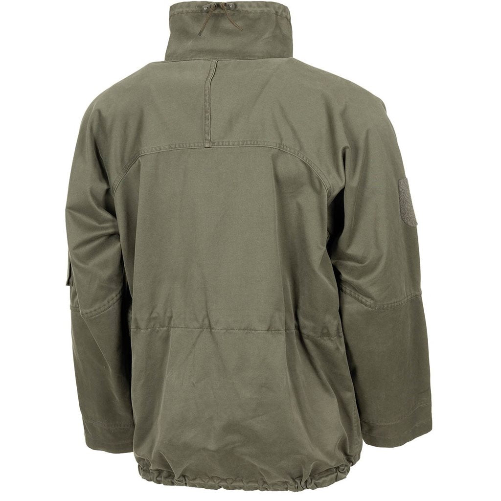 Chaqueta paracaidista austriaca RAKOUSKÁ PARATROOPER KAZ 03 usada, 65% poliéster, 35% algodón