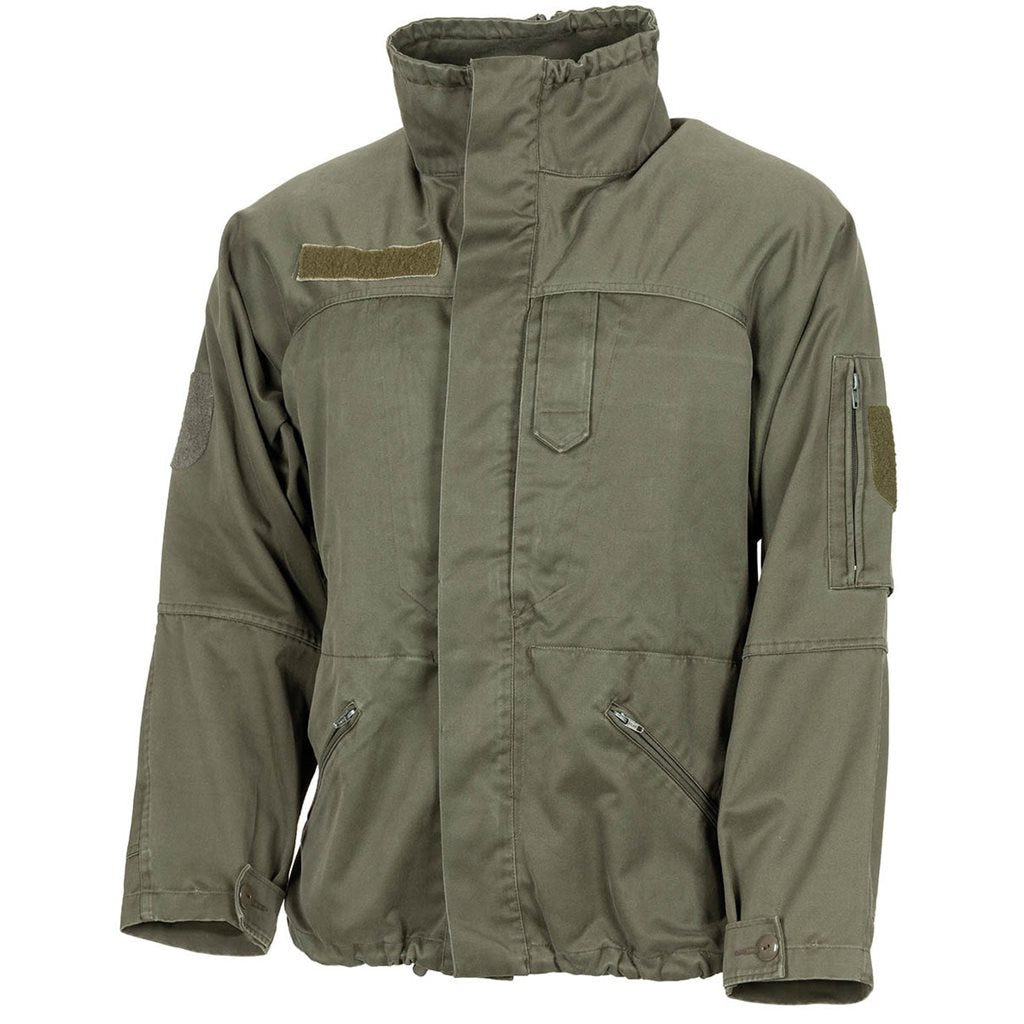 Chaqueta paracaidista austriaca RAKOUSKÁ PARATROOPER KAZ 03 usada, 65% poliéster, 35% algodón