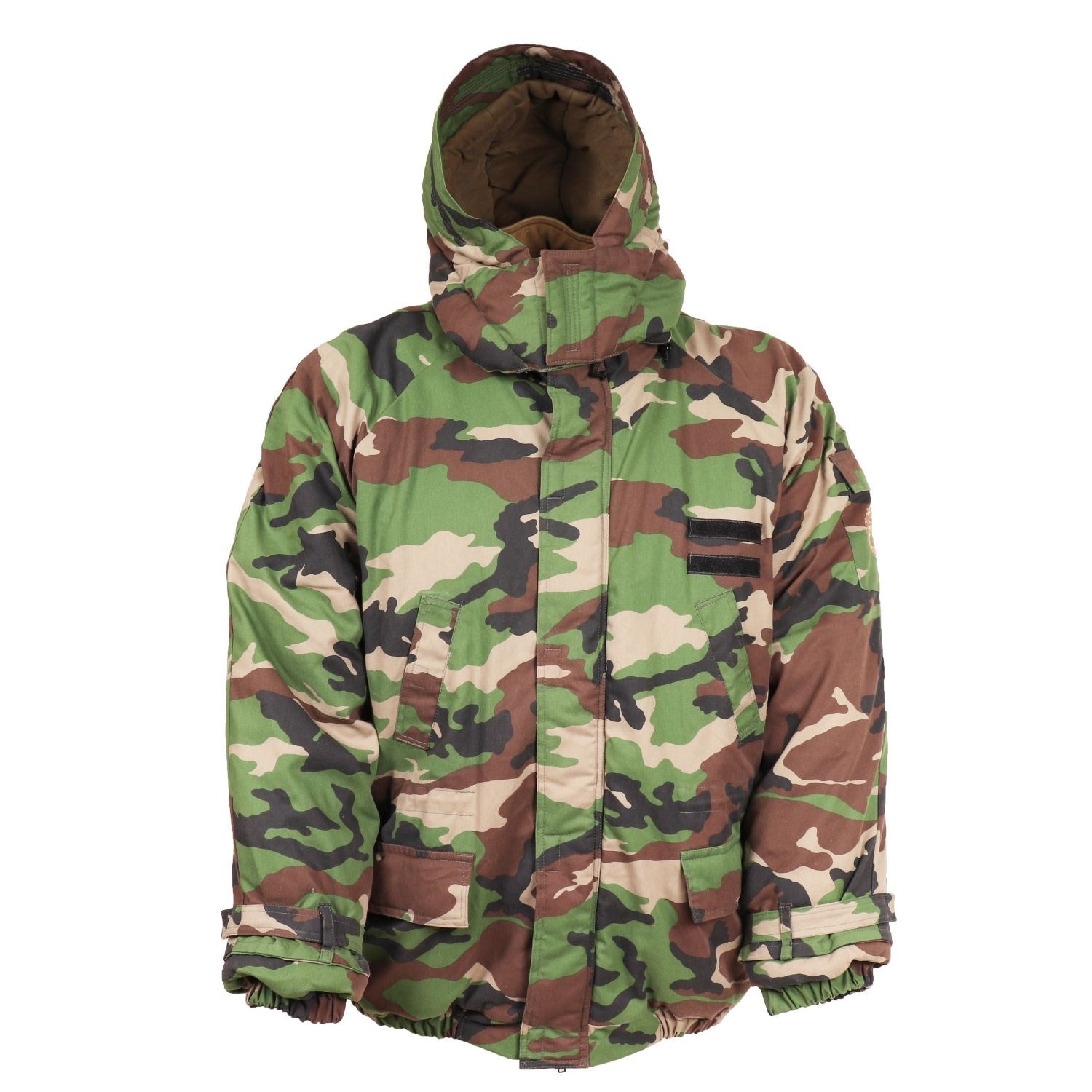 Chaqueta de invierno eslovaca camuflaje vz.97 con capucha