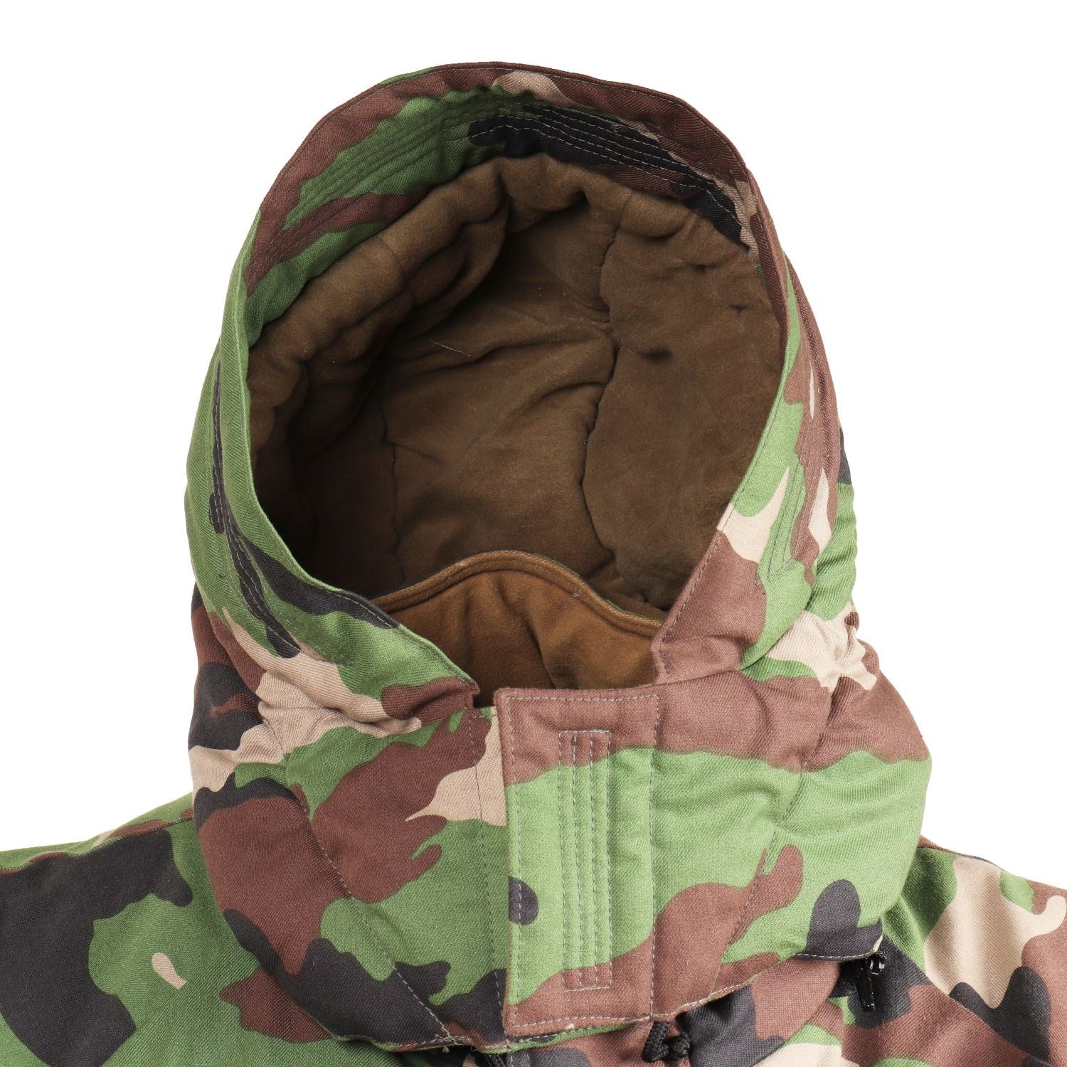 Chaqueta de invierno eslovaca camuflaje vz.97 con capucha