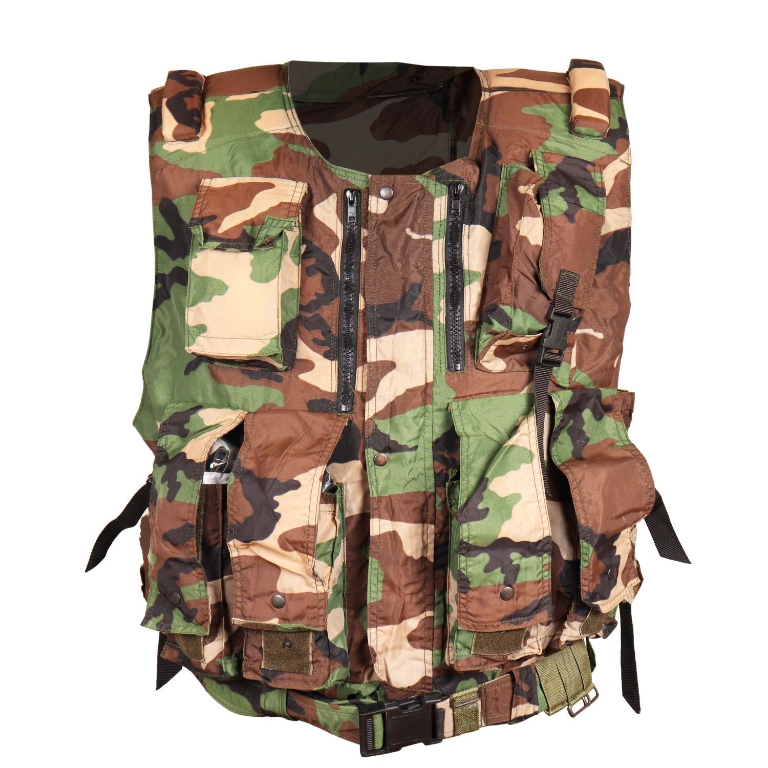 Chaleco táctico eslovaco camuflado Vz.97 usado
