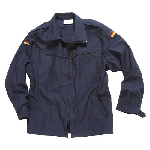 Chaqueta naval BW Bordjacke alemana usada, excedente militar