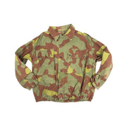 Blusa San Marco camuflaje italiano usada con bolsillos en pecho y refuerzo en codos