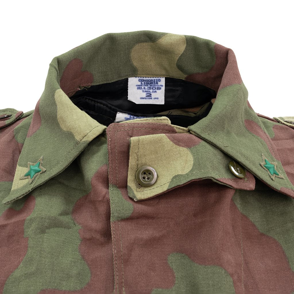Chaqueta Liguria italiana en camuflaje SAN MARCO con forro interior desmontable