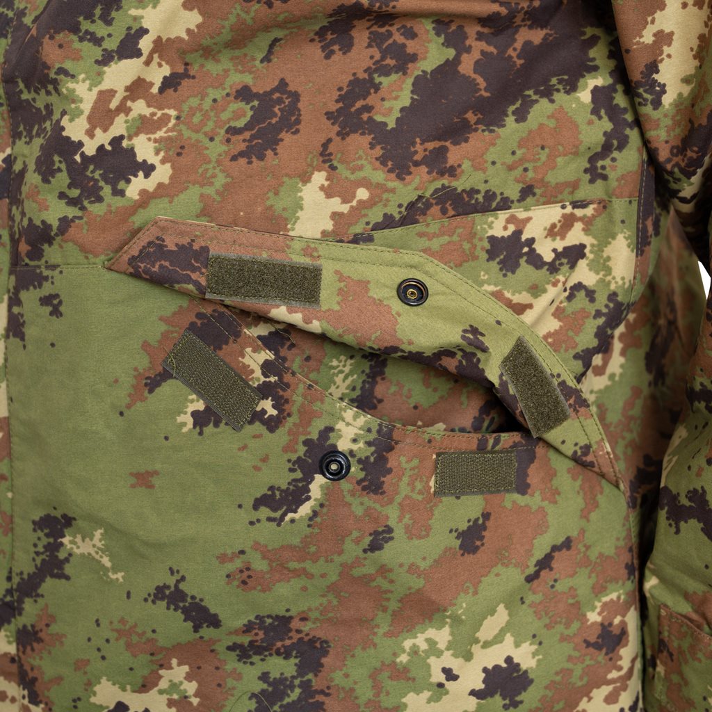 Conjunto impermeable de dos piezas GORE-TEX, excedentes del ejército italiano