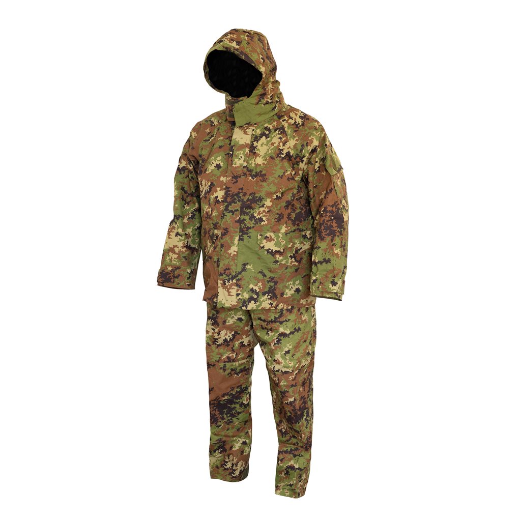 Conjunto impermeable de dos piezas GORE-TEX, excedentes del ejército italiano