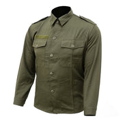 Blůza tipo 75 austriaca verde - camisa militar original usada