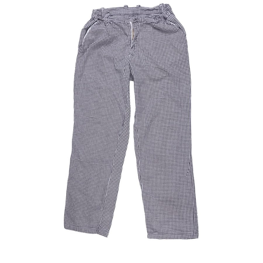 Pantalones BW a cuadros usados para personal de comedor ID 91052790