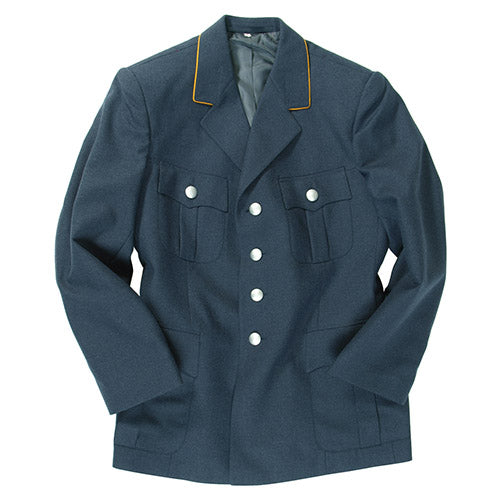 Chaqueta Sako BW Luftwaffe azul, usada - prenda militar