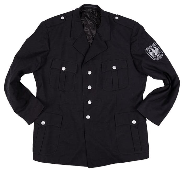 Chaqueta sako BW para bombero azul oscuro usada