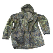 Chaqueta BW impermeable Flecktarn usada, imagen del producto