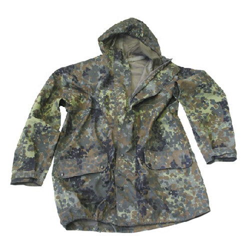 Chaqueta BW impermeable Flecktarn usada, imagen del producto