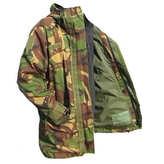 Chaqueta holandesa impermeable bilaminada DPM usada - imagen del producto