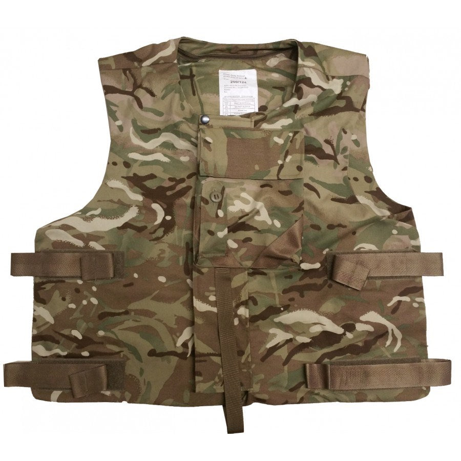 Chaleco británico FLAK de entrenamiento usado en camuflaje MTP, imagen del producto 9107505