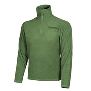 Sudadera forro polar 3/4 con cremallera, usada