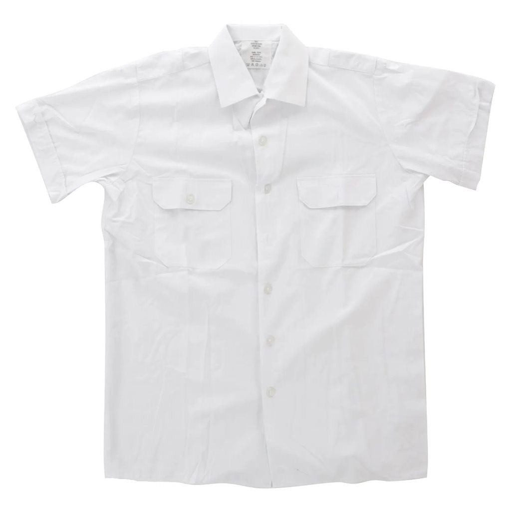 Camisa BW blanca manga corta usada